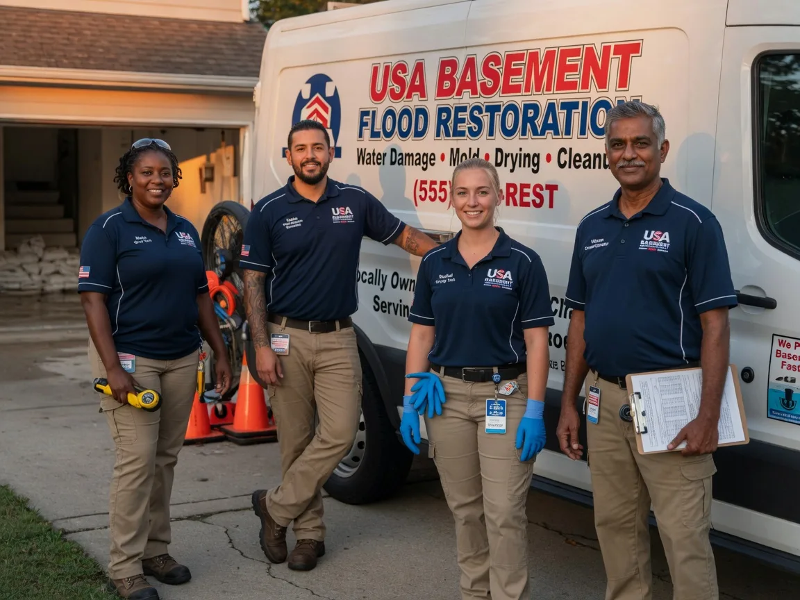 Basement Flood Cleanup company in Cross Timbers, MO